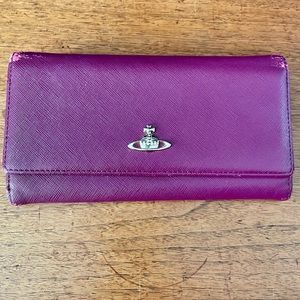 Vivienne Westwood Pimlico Pimclip Long wallet Purple